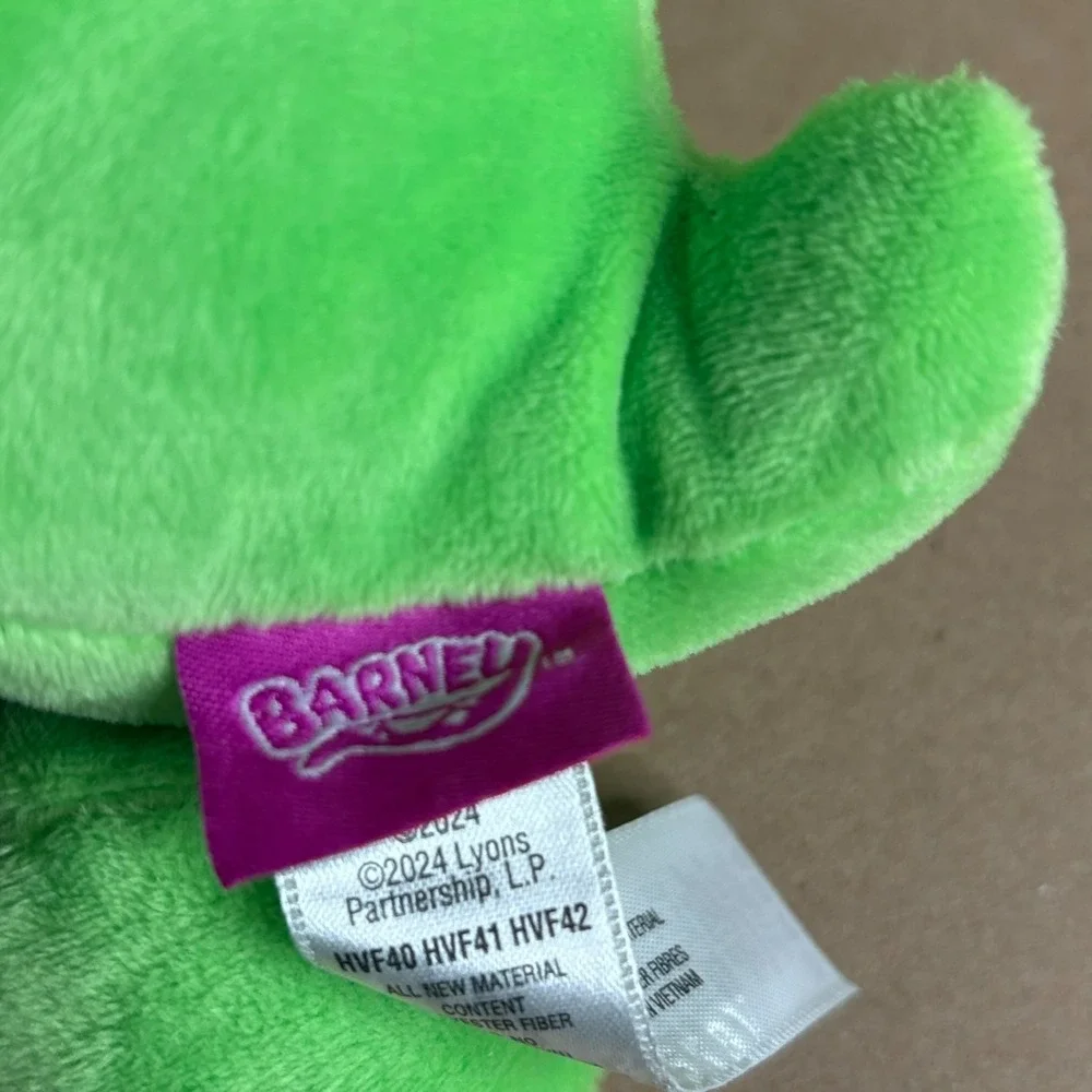 Barney's World Baby Bop Dinosaur Plush Barney Friend 8